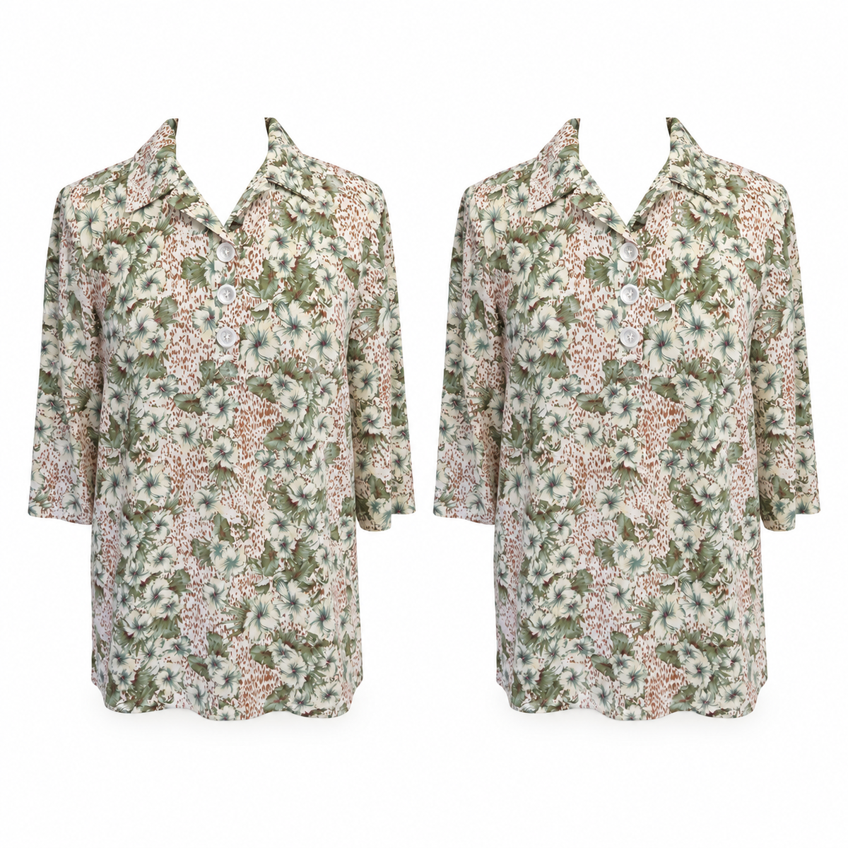 Pack de 2 blusas con apertura posterior — P2