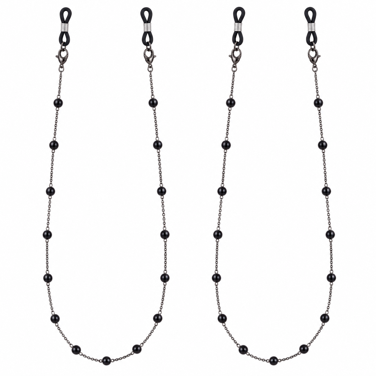 Dos cadenas negras para tus lentes — P2