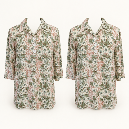 Pack de 2 blusas con apertura posterior — P1