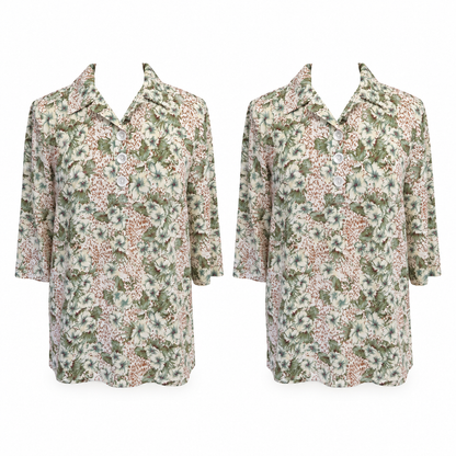 Pack de 2 blusas con apertura posterior — P2