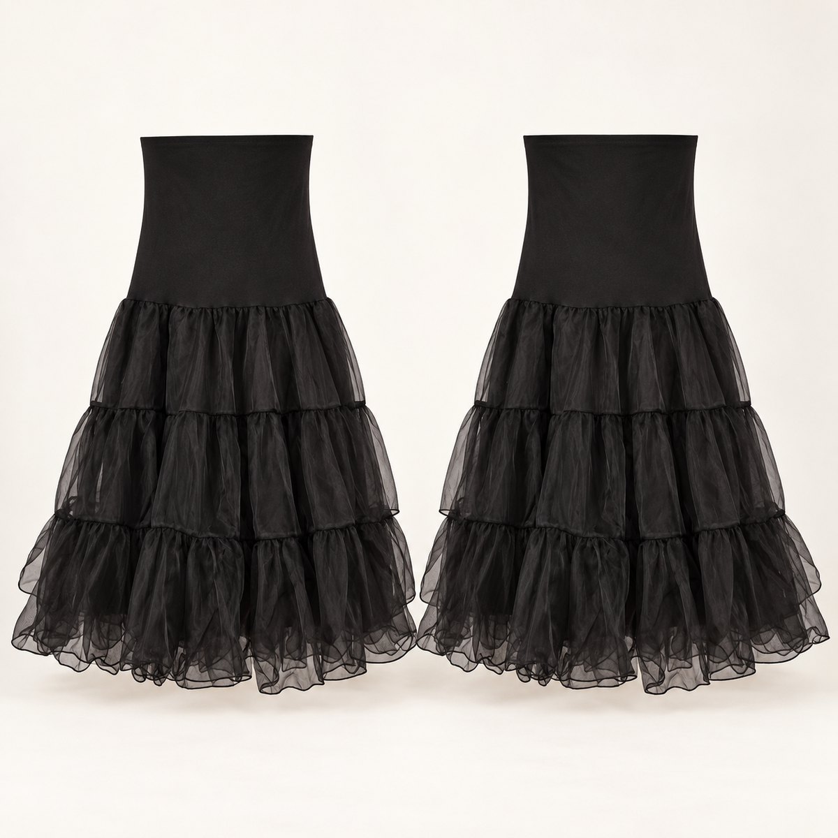 Pack de 2 faldas convertibles negras — P2