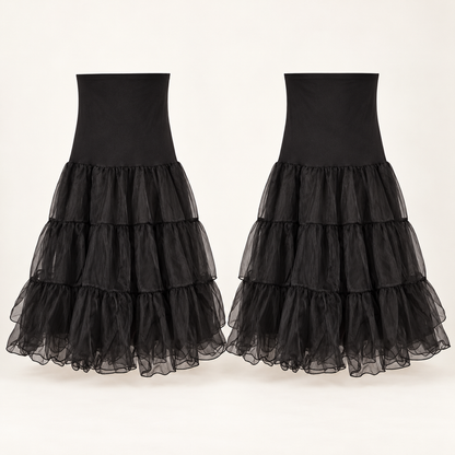 Pack de 2 faldas convertibles negras — P2